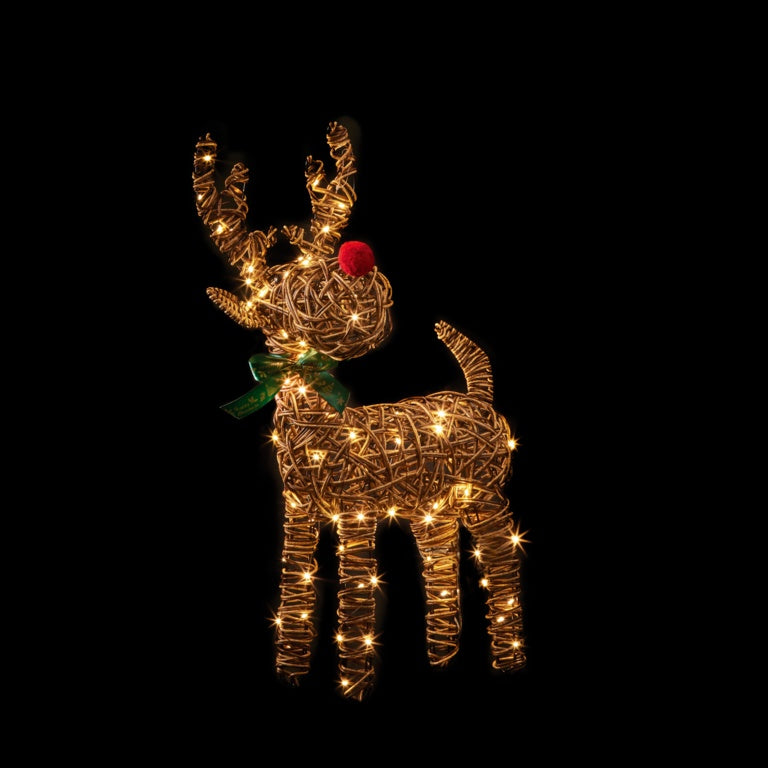 Premier Outdoor Big Nose Reindeer 80 Warm White LEDs - 67cm