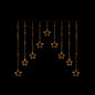 Premier FlexiBrights Star V Curtain 258 LEDs Warm White - 1.2m