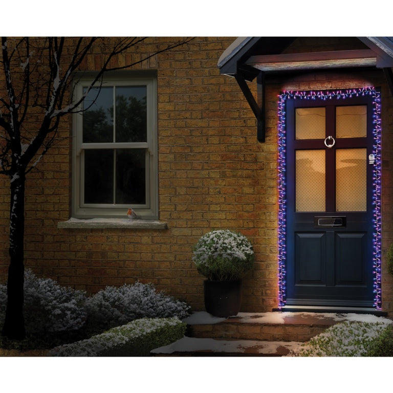 Premier SupaBrights Door Garland 440 LEDs - 5.5m Rainbow