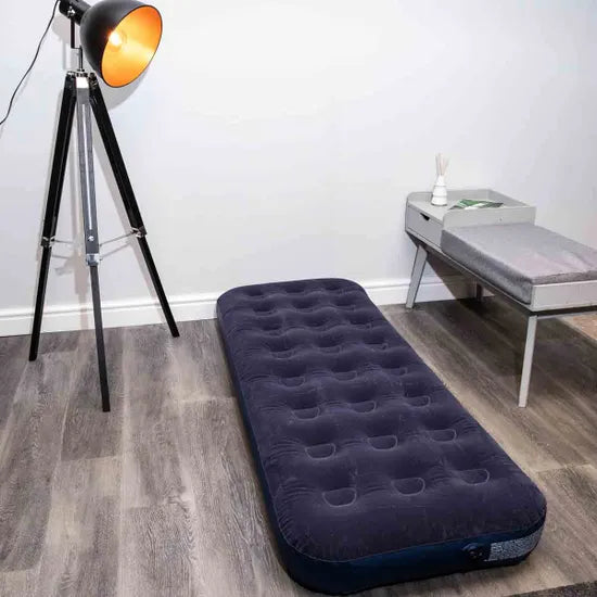 Redwood Single Inflatable Camping Blow Up Air Bed Mattress