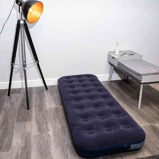 Redwood Single Inflatable Camping Blow Up Air Bed Mattress