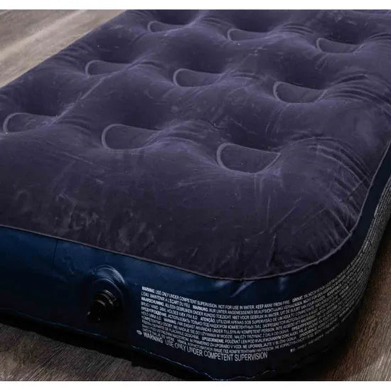 Redwood Single Inflatable Camping Blow Up Air Bed Mattress