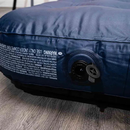 Redwood Single Inflatable Camping Blow Up Air Bed Mattress