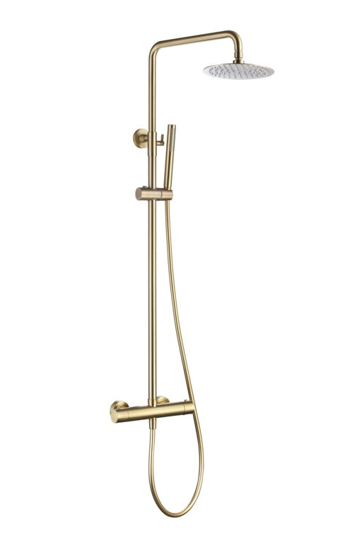 Aria Thermostatic Cool Touch Round Shower