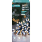 Premier 200 LED Multi Action Battery Operated TIMELIGHTS™ - White/Warm White/Green Cable