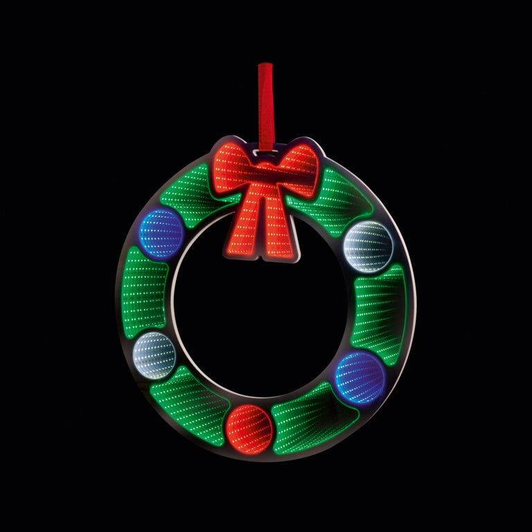 Premier Infinity Hanging Wreath 60cm – Elegant Festive Door Décor