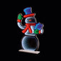 Premier Standing Snowman I/Mirror - 60cm
