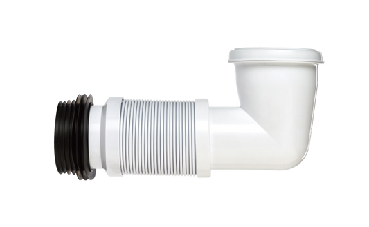 Bent Flexible W/C Pan Connector