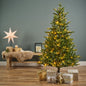 Kaemingk Allison Pine LED Green, Warm White & Warm - 180cm