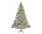 Kaemingk Imperial Pine Snowy Prelit Green & White - 210cm