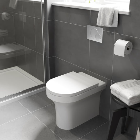 Ozone Rimless Back To Wall Pan