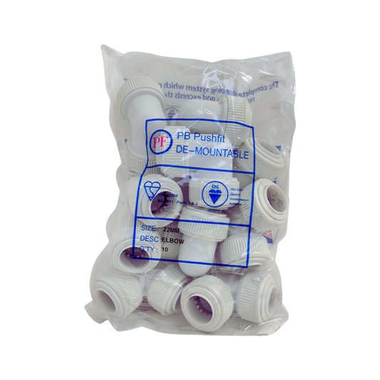 Push-Fit Elbow 22mm