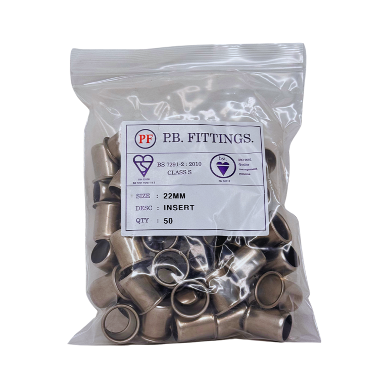 Push-Fit Universal Pipe Insert 22mm