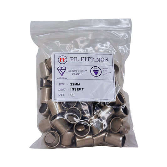 Push-Fit Universal Pipe Insert 22mm