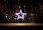 Premier White/Multi Table Top Star 720 LEDs - 45cm