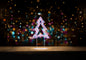 Premier White Table Top Tree 720 LEDs - 45cm