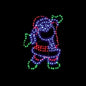 Premier Flexibrights Santa With 247 Leds - 60 x 45