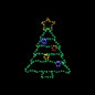 Premier Flexibrights Xmas Tree 164 LED Multi Coloured - 60x46