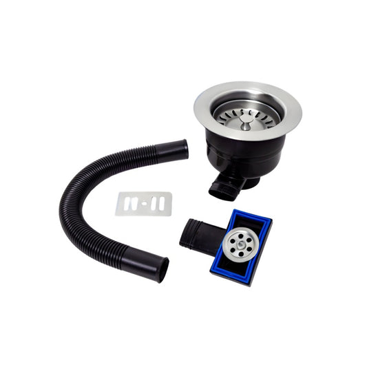 Kitchen Sink Strainer Waste With Overflow