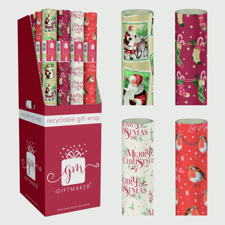 Giftmaker Traditional Wrap - 7m x 69cm