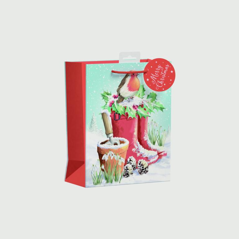 Giftmaker Traditional Robin Gift Bag - Medium