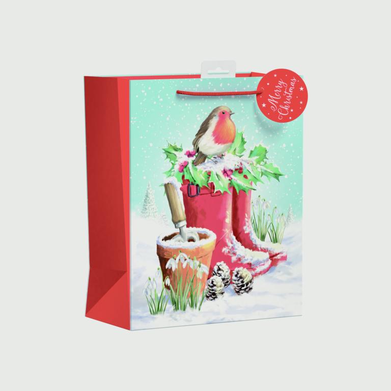 Giftmaker Traditional Robin Gift Bag - Large