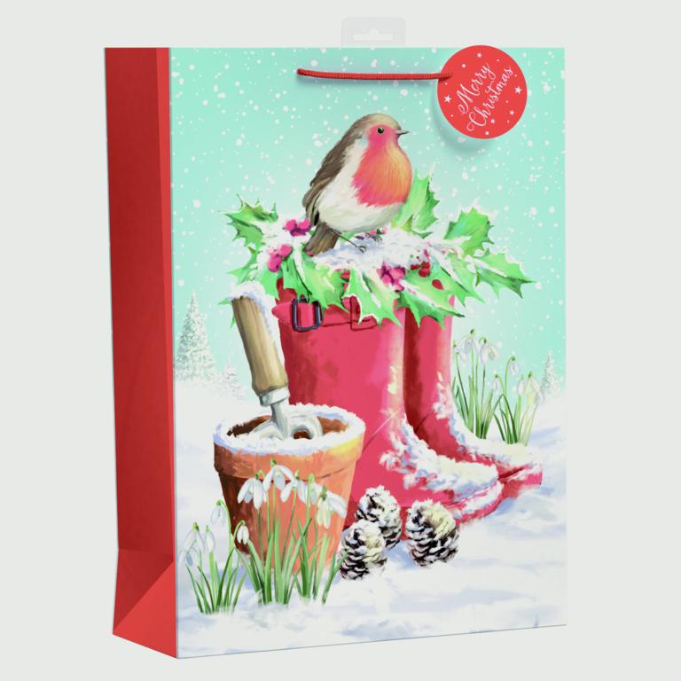 Giftmaker Traditional Robin Gift Bag - X Large