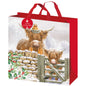 Giftmaker PP Woven Bag - Highland Cow
