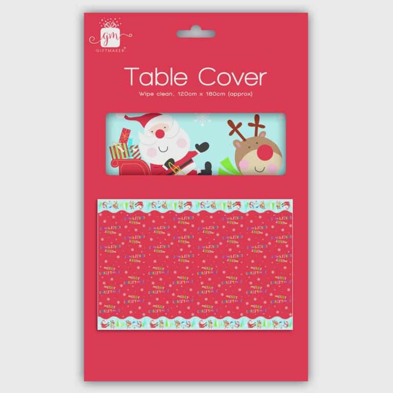 Giftmaker Plastic Kids Character Tablecover - 120 x 180cm