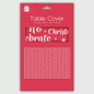 Giftmaker Plastic Christmas Tablecover - 120 x 180cm