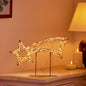 Premier Twinkling Lit Table Top Shooting Star - 38cm Rose Gold