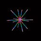 Premier Digital Sparkle Sputnik With 118 Coloured LEDs - 57cm