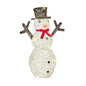 Premier Multi Action Lit Rattan Look Snowman - 67cm