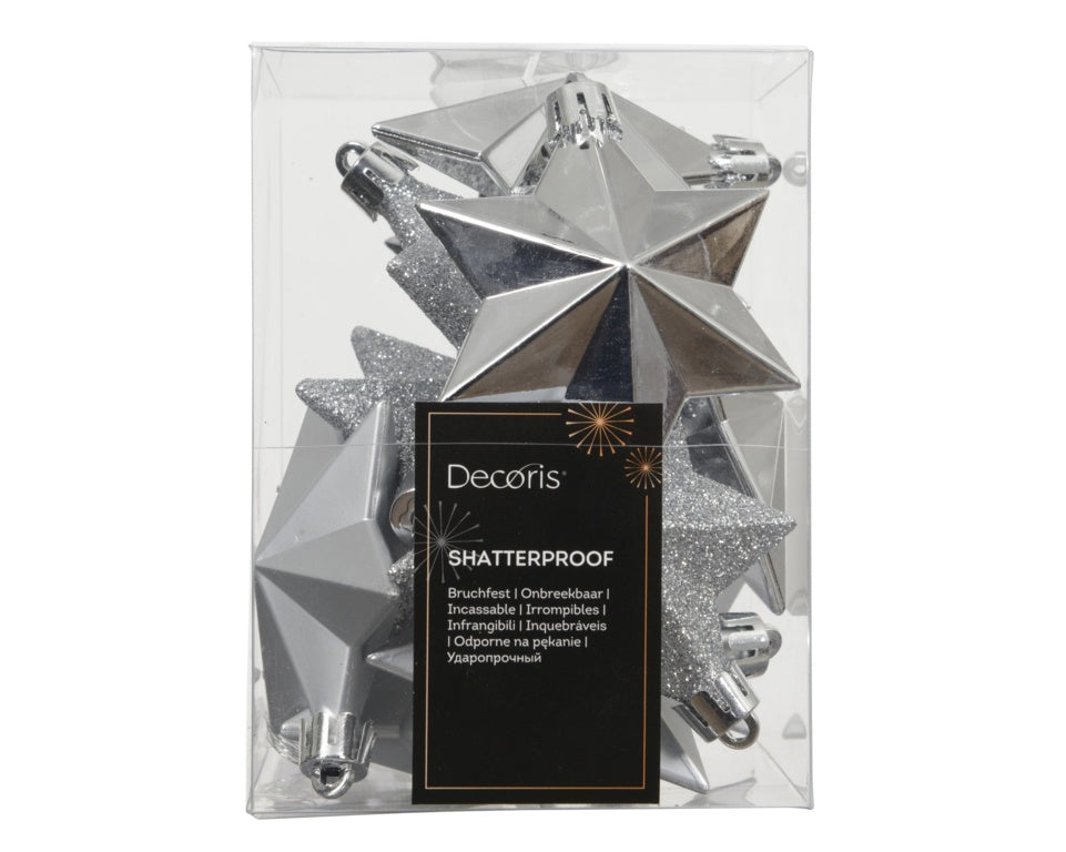 Kaemingk Star Bauble Silver - 30cm