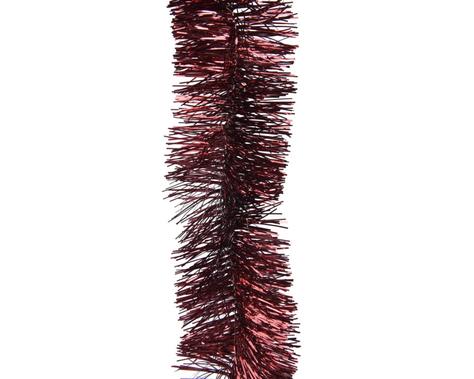 Kaemingk Tinsel Garland Oxblood - 270cm - Design 9401094