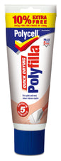 Polycell Quick Drying Polyfilla 330g + 10% Free – Multi-Purpose Wall Filler