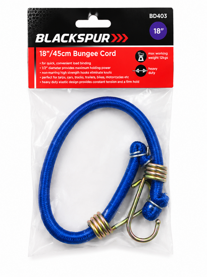 18" / 45cm Heavy Duty Bungee Cord – 12kg Max Working Weight
