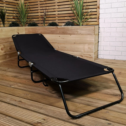 Redwood Reclining Sun Lounger - Oxford