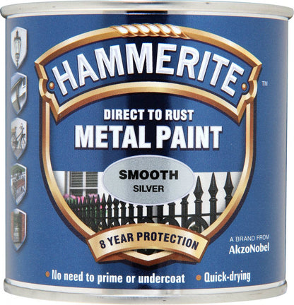 Hammerite Metal Paint Smooth, Hammered & Satin 250ml & 750ml