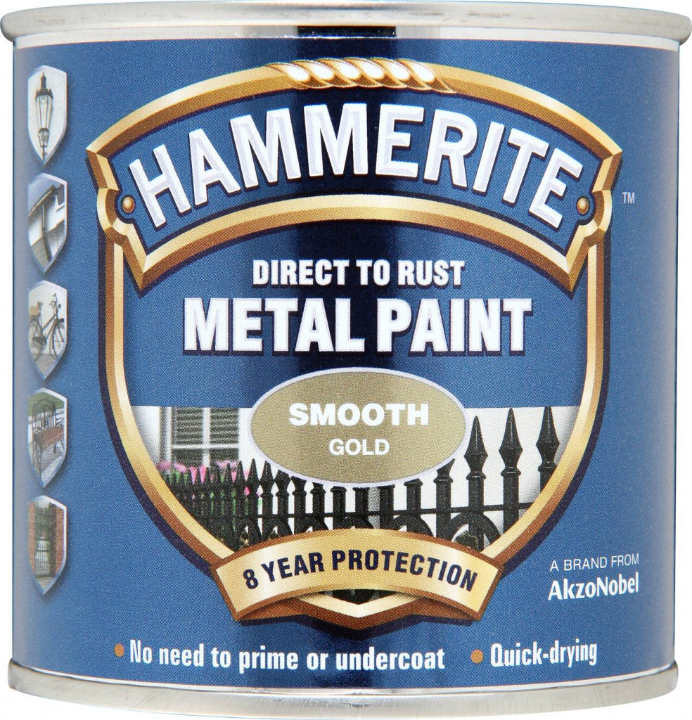 Hammerite Metal Paint Smooth, Hammered & Satin 250ml & 750ml