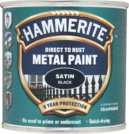 Hammerite Metal Paint Smooth, Hammered & Satin 250ml & 750ml