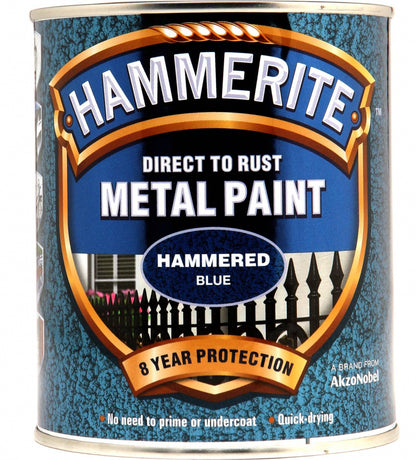 Hammerite Metal Paint Smooth, Hammered & Satin 250ml & 750ml