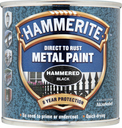 Hammerite Metal Paint Smooth, Hammered & Satin 250ml & 750ml