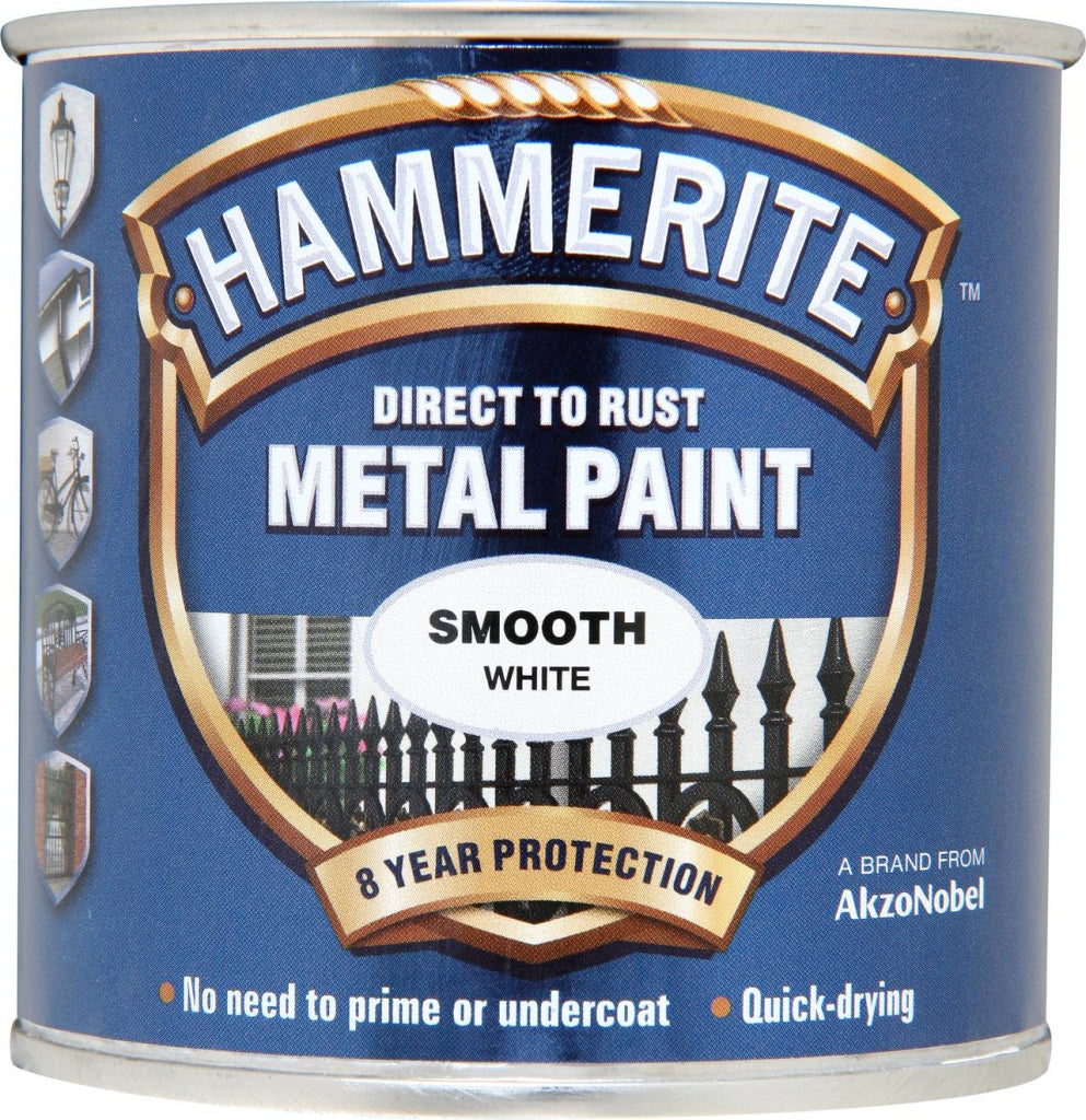 Hammerite Metal Paint Smooth, Hammered & Satin 250ml & 750ml