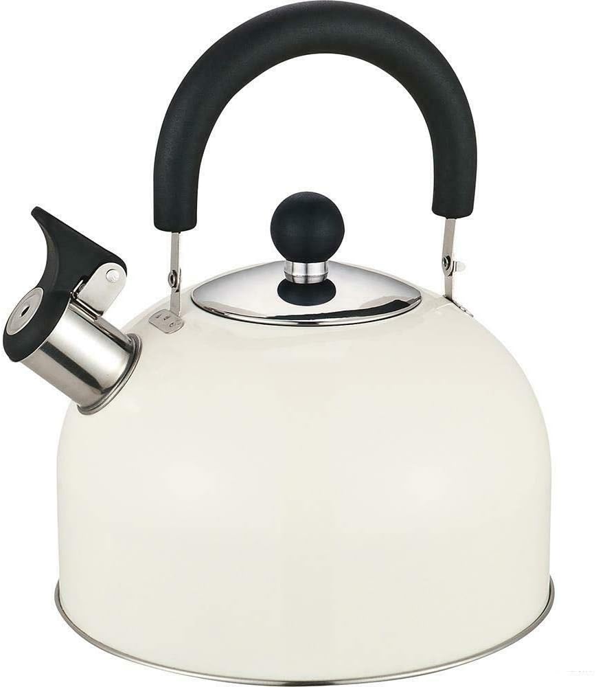 Prima Whistling Kettle 2.5 Litre Stainless Steel - Color Variants