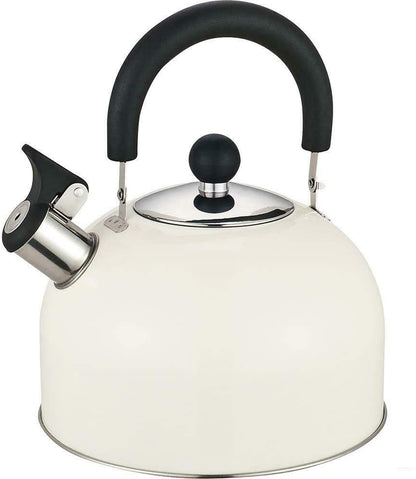 Prima Whistling Kettle 2.5 Litre Stainless Steel - Color Variants