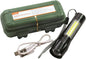 Kingavon Rechargeable Aluminium XPE COB Torch with Zoom – Black LED Torch