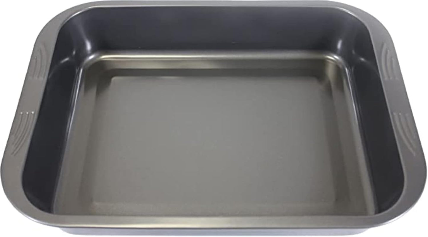 Prochef Essentials Deep Roasting Tin – Non-Stick Easy Clean, Black