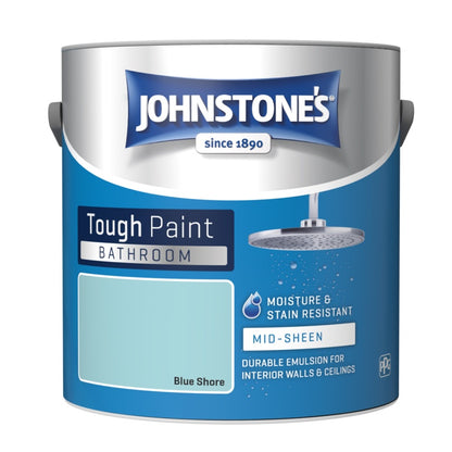Johnstone's Bathroom Midsheen Tough Paint 2.5L
