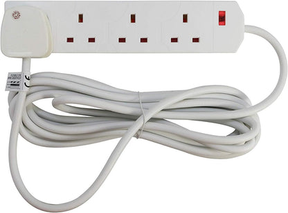Daewoo 4 Way Extension Cable, 5 Meter Cable